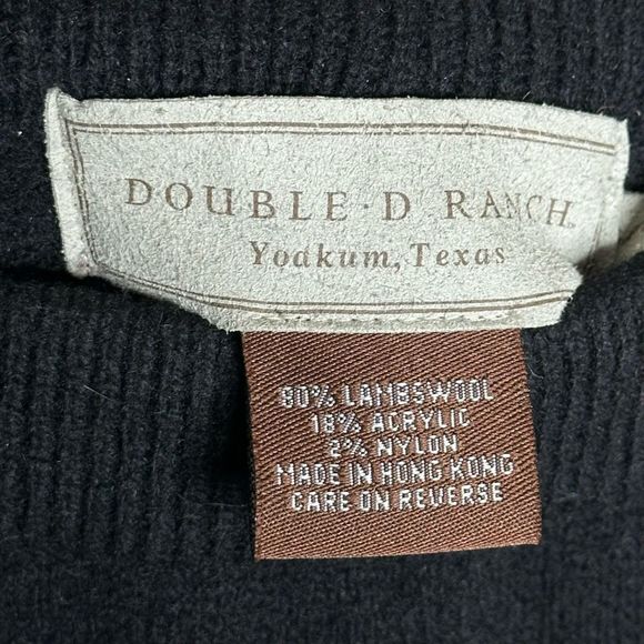 Double D Ranch Multicolor Embroidered Embellished Lambswool Blend Skirt Womens S - Picture 9 of 9